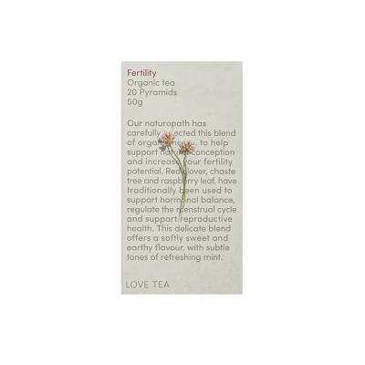 Love Tea Organic Fertility Tea x 20 Pyramids